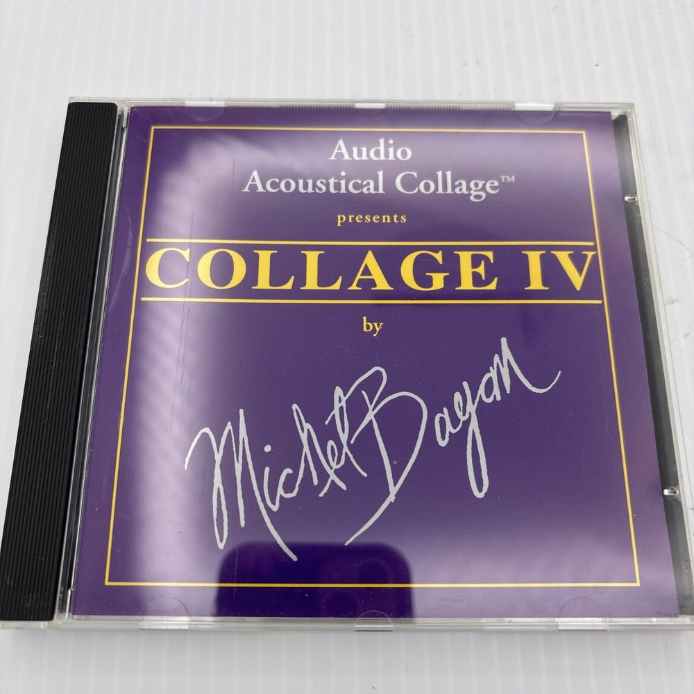 Michel Bayan Collage IV Music Audio CD Electronic Classical CD8004 1995